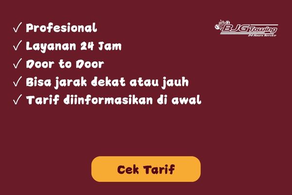 Jasa Towing 24 Jam - BJG Towing Indonesia